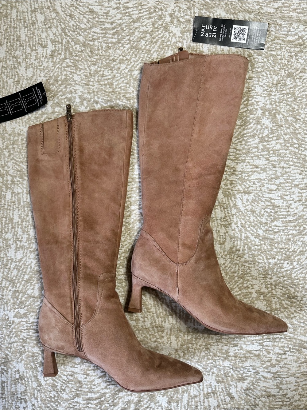 Naturalizer Cafe Suede Knee High Boot